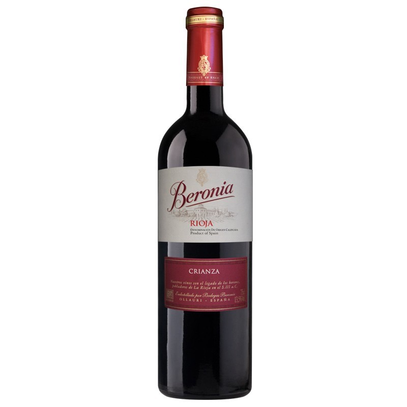 Beronia Tinto Crianza Botella 75cl